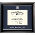 thumbnail image 1 of Campus Images AFDCL002 8.5 x 11 in. Patriot Frames Air Force Discharge Classic Black Frame with Silver Medallion, 1 of 1