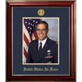 thumbnail image 1 of Campus Images AFPCL001 8 x 10 in. Patriot Frames Air Force Portrait Classic Mahogany Frame with Gold Medallion, 1 of 1