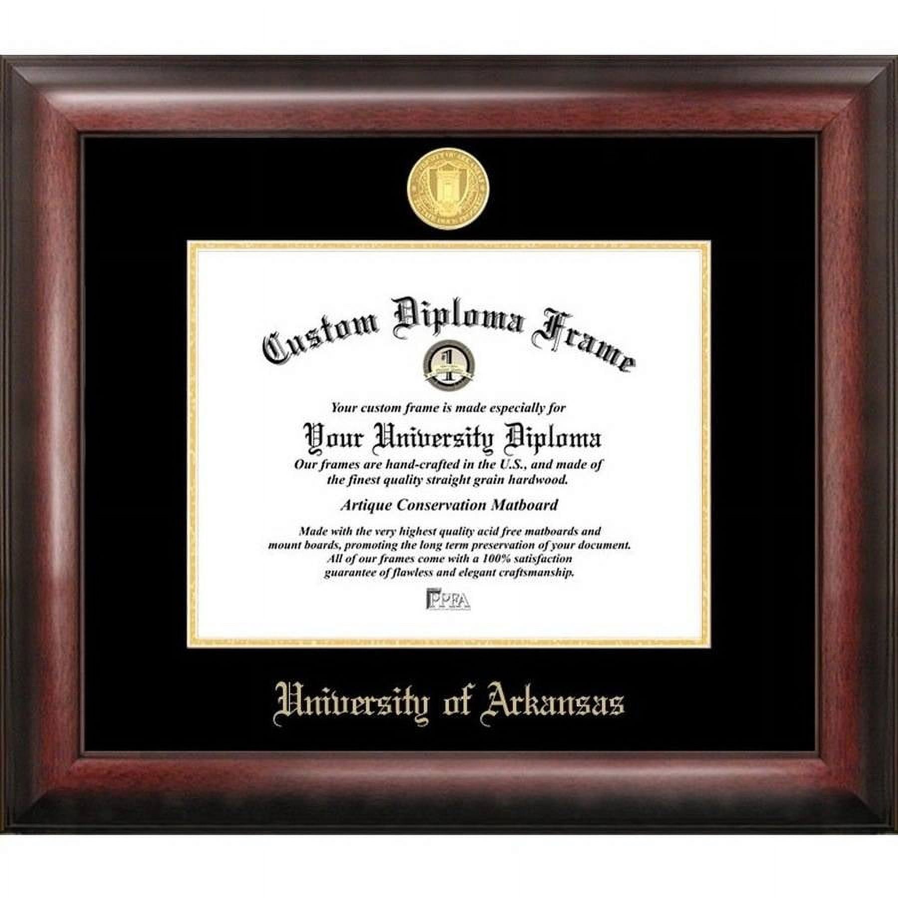 Campus Images AR999GED University of Arkansas Gold Embossed, 11" x 8.5", Multicolor