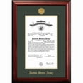 thumbnail image 1 of Campus Images ARCG0018.5 x11 8.5 x 11 in. Patriot Frames Army Certificate Mahogany Frame with Gold Medallion, 1 of 1