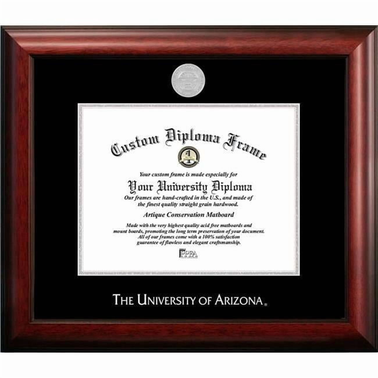 Campus Images AZ995SED-1185 11 x 8.5 in. Northern Arizona University Silver Embossed Diploma Frame
