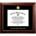 thumbnail image 1 of Campus Images CO999CMGTGED-1185 11 x 8.5 in. Colorado State Diploma Frame, Classic Mahogany, 1 of 1