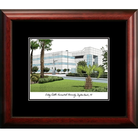 Campus Images FL995A 18'' x 14'' Embry-Riddle University Academic Frame