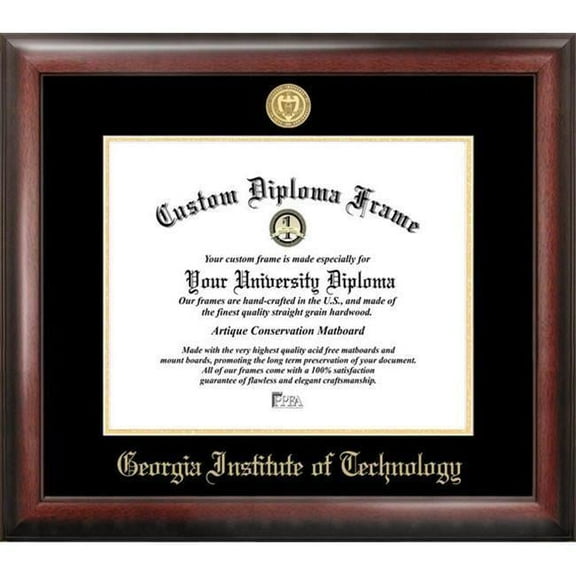 Campus Images GA973GED Georgia State University Gold Embossed Diploma Frame
