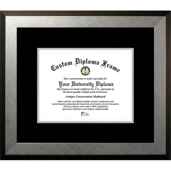 Campus Images Honors Certificate Frame with Black & Silver Mats - Silver - 8.5in. x 11in.