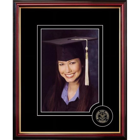 Campus Images KY985CSPF 5 x 7 in. Morehead State University Graduate Portrait Satin Mahogany Frame