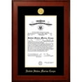 thumbnail image 1 of Campus Images MACHO0028.5x11 8.5 x 11 in. Patriot Frames Marine Certificate Honors Silver Frame with Silver Medallion, 1 of 1