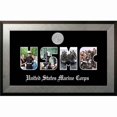 thumbnail image 1 of Campus Images MASSHO002S Patriot Frames Marine Collage Photo Honors Mahogany Frame with Silver Medallion, 1 of 1