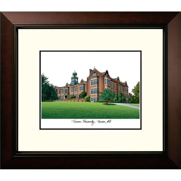 Campus Images MD999LR Towson University Legacy Alumnus Satin Framed Lithograph