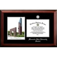 thumbnail image 1 of Campus Images MN997LSED-1185 11 x 8.5 in. Minnesota State University Mankato Silver Embossed Diploma Frame with Lithograph, 1 of 1