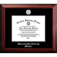 thumbnail image 1 of Campus Images MN997SED-1185 11 x 8.5 in. Minnesota State University Mankato Silver Embossed Diploma Frame, 1 of 5