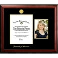 thumbnail image 1 of Campus Images MO999PGED-8511 11 x 8.5 in. University of Missouri Gold Embossed Diploma Satin Mahogany Frame with 5 x 7 in. Portrait, 1 of 2