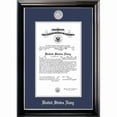 thumbnail image 1 of Campus Images NACCL00211x14 11 x 14 in. Patriot Frames Navy Certificate Classic Black Frame with Silver Medallion, 1 of 1