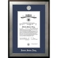 thumbnail image 1 of Campus Images NACHO00211x14 11 x 14 in. Patriot Frames Navy Certificate Honors Silver Frame with Silver Medallion, 1 of 1