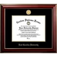thumbnail image 1 of Campus Images NC995CMGTGED-1411 14 x 11 in. East Carolina University Diploma Frame, Classic Mahogany, 1 of 1