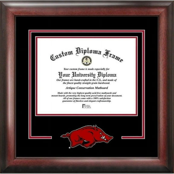 Campus Images NCAA Spirit Diploma Frame Arkansas Razorbacks