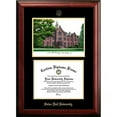 thumbnail image 1 of Campus Images NJ997LGED-1185 8.5 x 11 in. Seton Hall Gold Embossed Diploma Satin Mahogany Frame with Lithograph, 1 of 1
