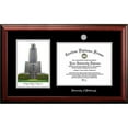thumbnail image 1 of Campus Images PA993LSED-1612 16 x 12 in. University of Pittsburgh Silver Embossed Diploma Frame with Lithograph, 1 of 1