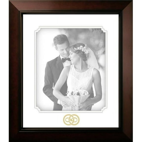 Campus Images PFFSWG01 Forever Portrait Frame with White Mats & Gold Imprint