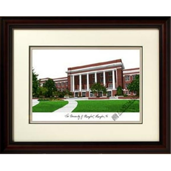 Campus Images TN993R 18'' x 14'' University of Memphis Alumnus Frame