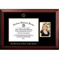 thumbnail image 1 of Campus Images TX948PGED-1411 11 x 14 in. University of Texas, San Antonio Gold Embossed Diploma Satin Mahogany Frame with 5 x 7 in. Portrait, 1 of 1