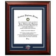 thumbnail image 1 of Campus Images VA989SD-1417 14 x 17 in. Liberty Flames Spirit Diploma Frame - Satin Mahogany, 1 of 1