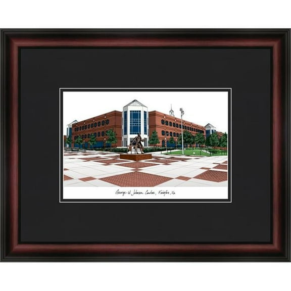 Campus Images VA997A 18'' x 14'' George Mason University Academic Frame