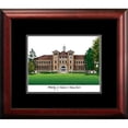thumbnail image 1 of Campus Images WI993A 14 x 18 in. University of Wisconsin - Stevens Point Academic Satin Mahogany Framed Lithograph, 1 of 1