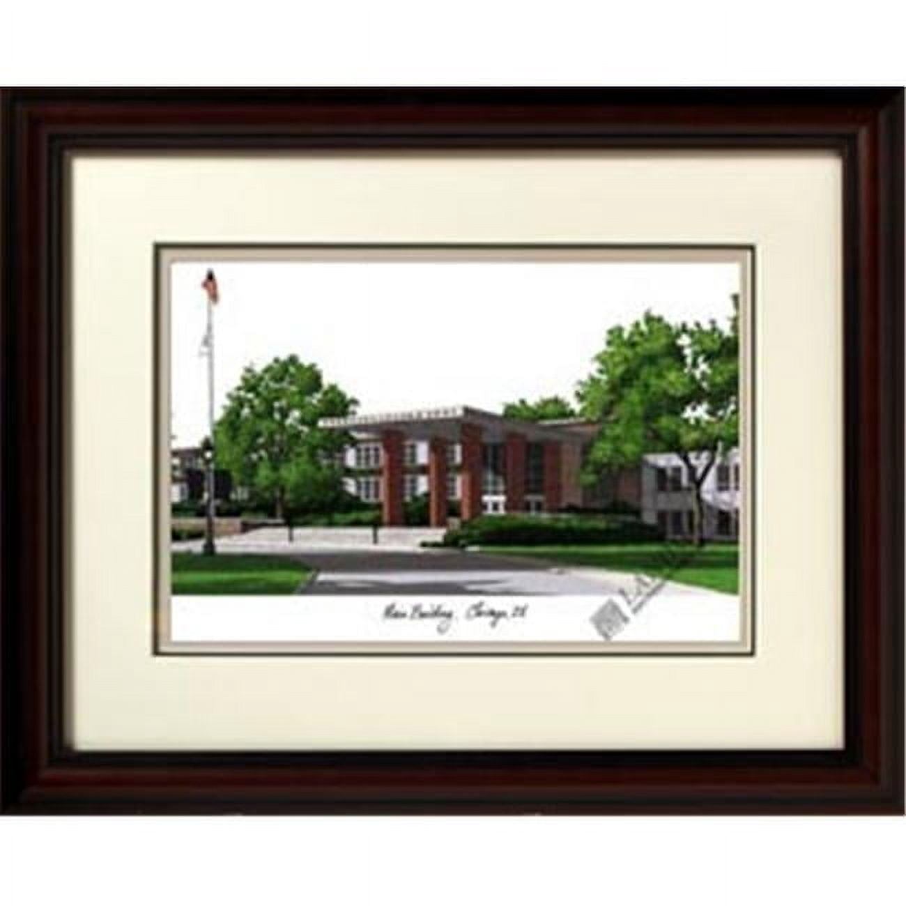 Campus Images IL978R Western Illinois University Alumus Framed Lithograph