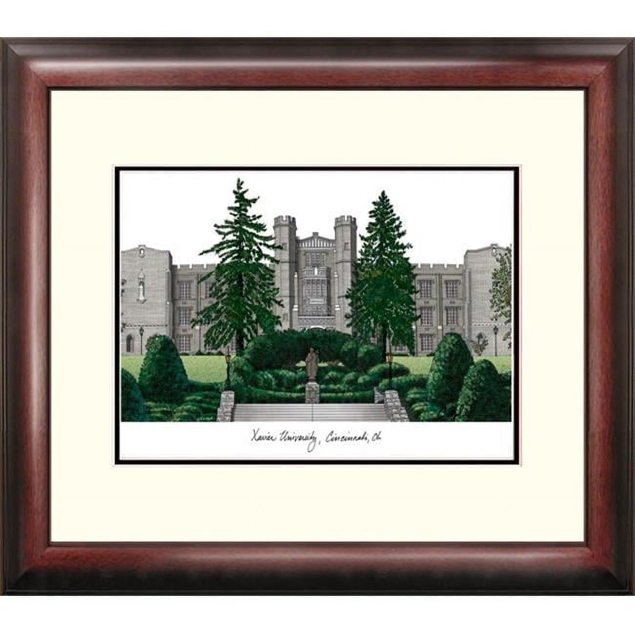 Campus Images OH990R Xavier University Alumnus with Mahogany Frame