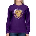 thumbnail image 1 of Campus Legend Shield - Retro College Graphic Women's Sweatshirt, 1 of 4