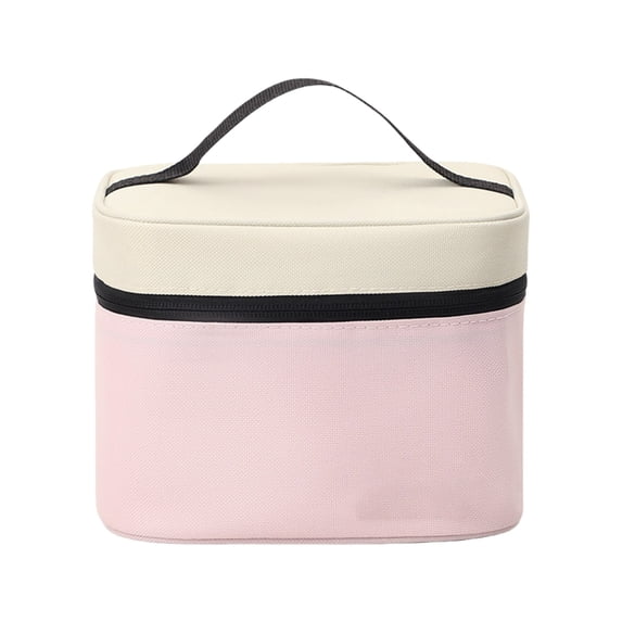 Campus Life,Portable Insulated Lunch Cooler Bag With Handle Thermal Food Storage Box For Travel Office Car Picnic And Outdoor Use