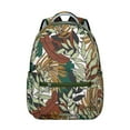 thumbnail image 1 of Campus Lifestyle Hawaii Tropical Wind Palm Leaves Backpack: Large Capacity Laptop Daypack for Students, Lightweight Bookbag for Commute, A Perfect Gift for Women and Men for School and College, 1 of 6
