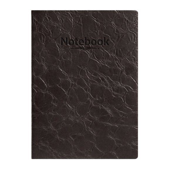 Campus Notebooks College Ruled, A5 Leather Notebook, Hardcover Notebooks for Work, Class Notes, Daily, Quick Records and Jotting Down, 160 Page, E
