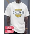thumbnail image 1 of Greenink Campus Rugby Tee men's white 180G Cotton Hip-hop streetwear Classic Unisex Shirt Graphic tshirts Original Unisex Shirt Crewneck tshirts Classic Unisex Shirt Co, 1 of 7
