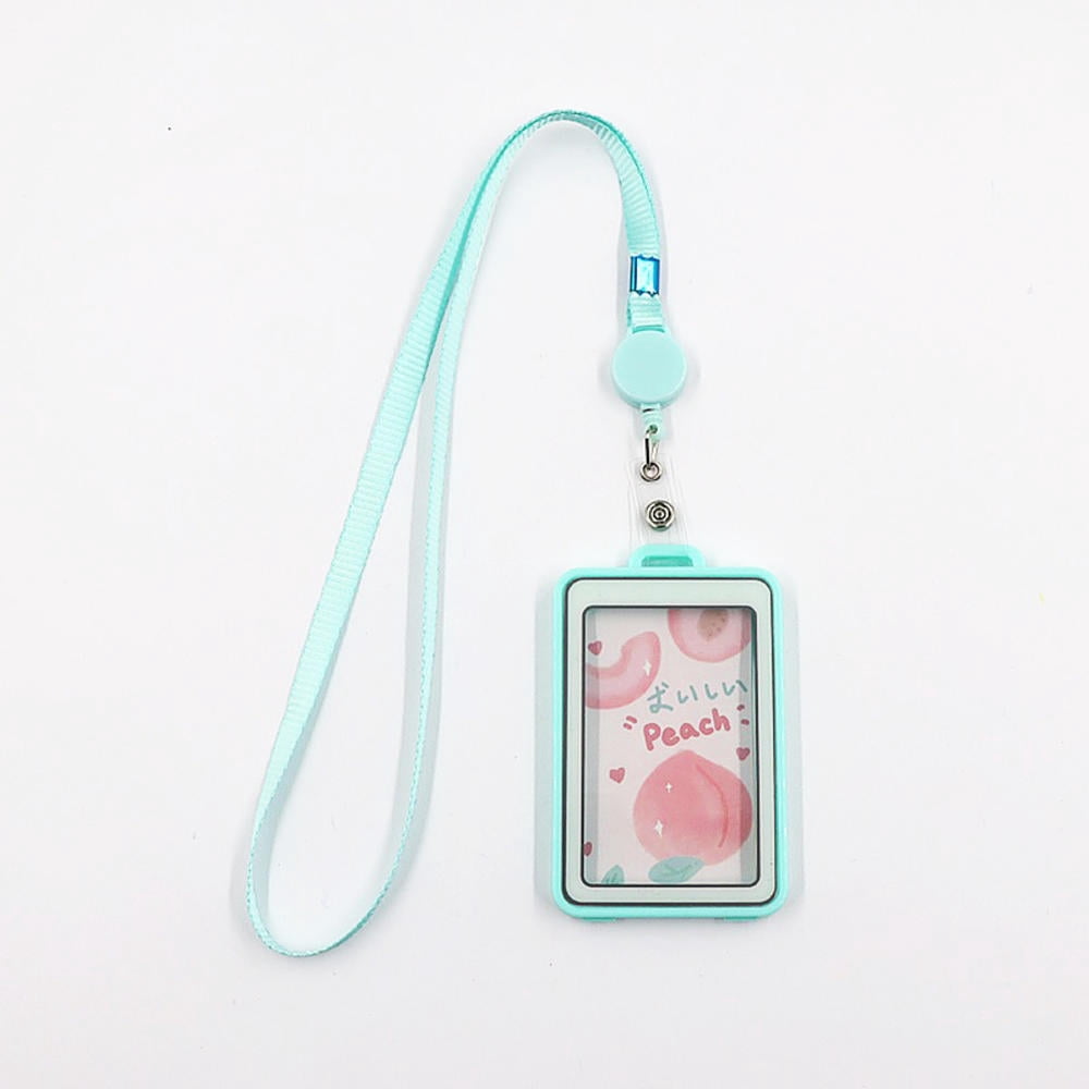 Card Pouch Student Campus Student Card Holder Easy Pull Buckle 0.5cm Thickened Card ...