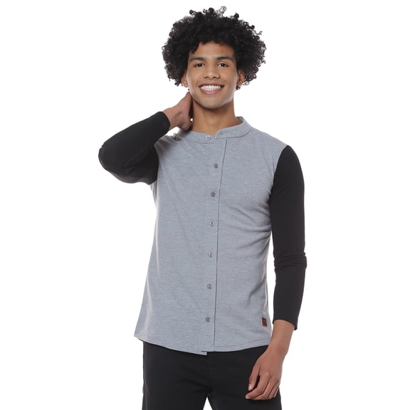 Campus Sutra Full Sleeve Colourblocked Casual Shirt