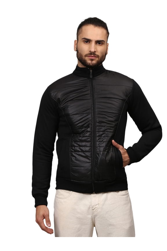 Men Full Sleeve Stylish Windcheater Casual Bomber Jacket
