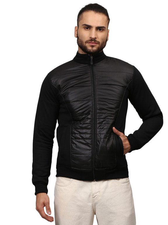 Men Full Sleeve Stylish Windcheater Casual Bomber Jacket