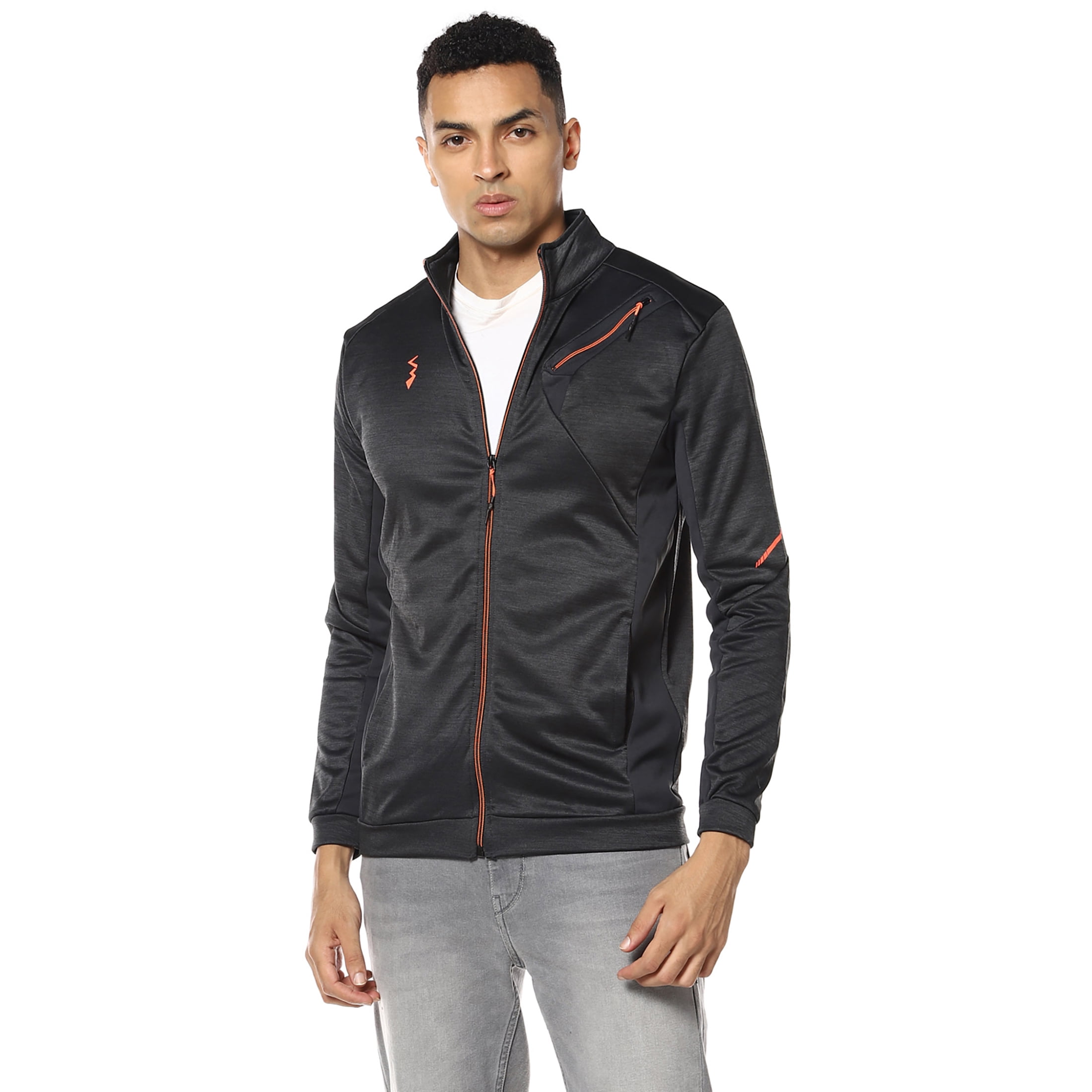 Campus Sutra Men Solid Full Sleeve Stylish Sports Jacket - Walmart.com