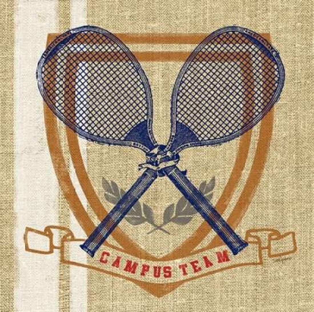 Campus Tennis Team Canvas Art - Sam Appleman (24 x 24)
