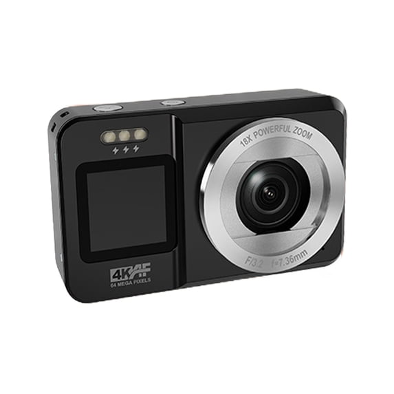 Campuses Life Companions 4K 64MP Digital Camera Double Screen 18X ...