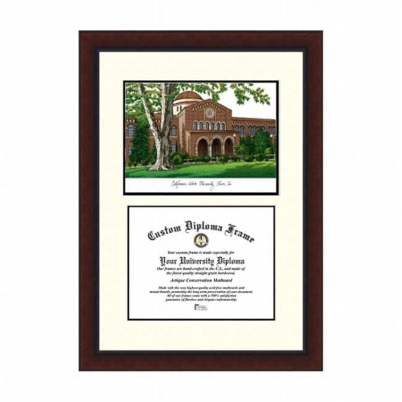 CAMPUS Diplom-Rahmen Für California State University, Chico – 21,6 X 27,9 Cm, Mit Ständer