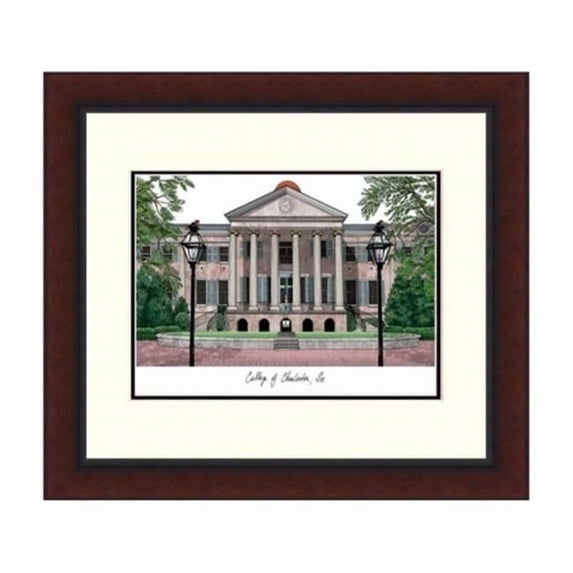 Campusimages SC998LR College of Charleston Legacy Alumnus Framed Lithograph
