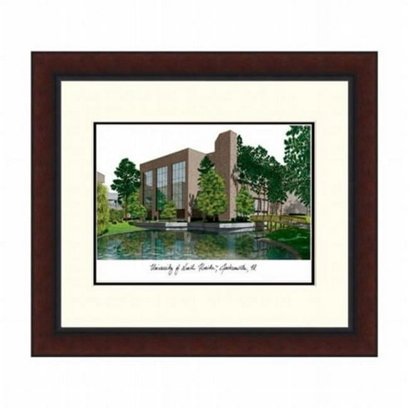 Campusimages FL993LR University of North Florida Legacy Alumnus Framed Lithograph
