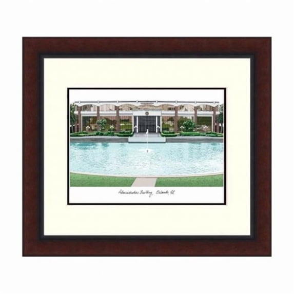 Campusimages FL998LR University of Central Florida Legacy Alumnus Framed Lithograph