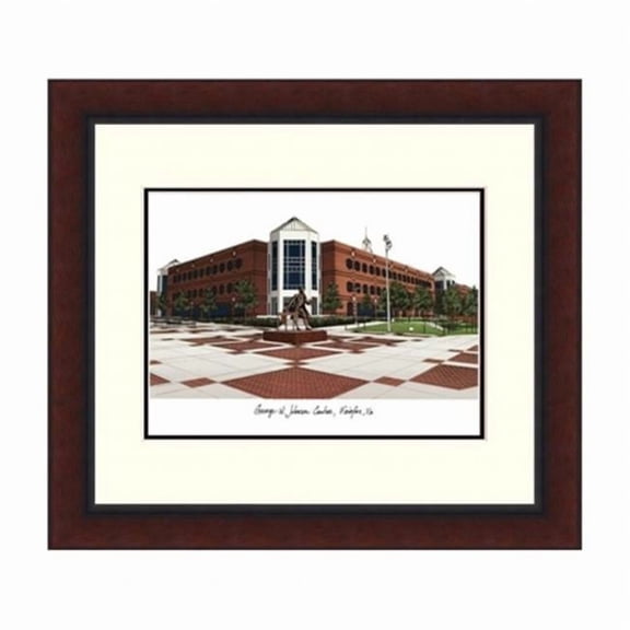 Campusimages VA997LR George Mason University Legacy Alumnus Framed Lithograph