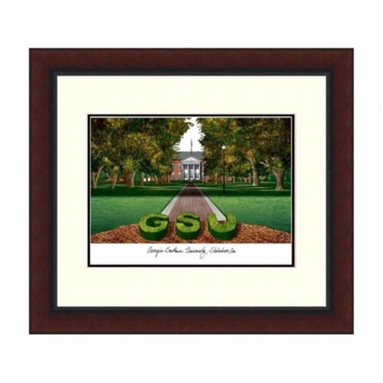 Campusimages GA975LR Georgia Southern Legacy Alumnus Framed Lithograph