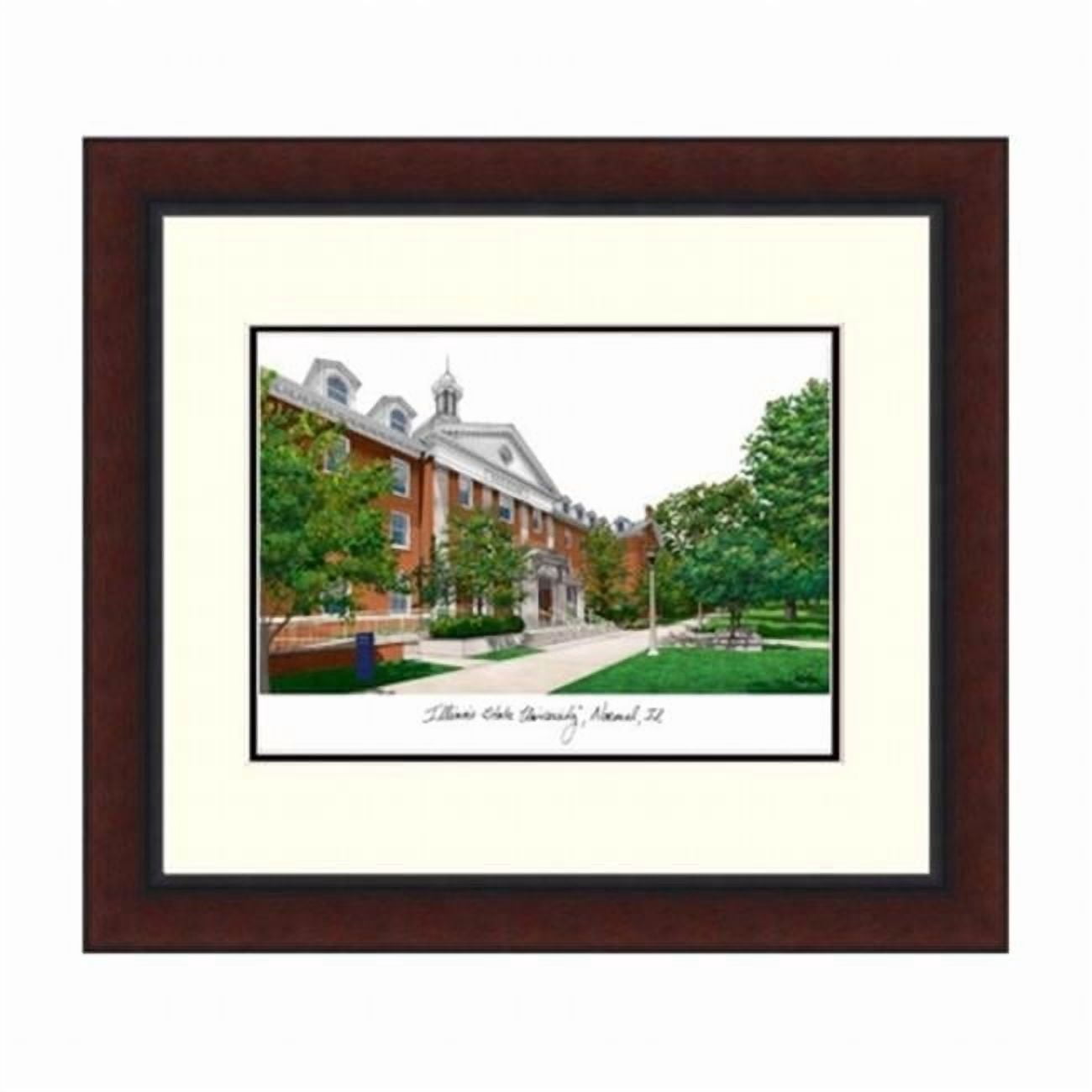Campusimages IL966LR Illinois State Legacy Alumnus Framed Lithograph