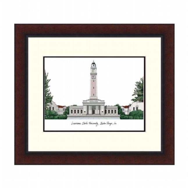 Campusimages LA999LR Louisiana State University Legacy Alumnus Framed Lithograph
